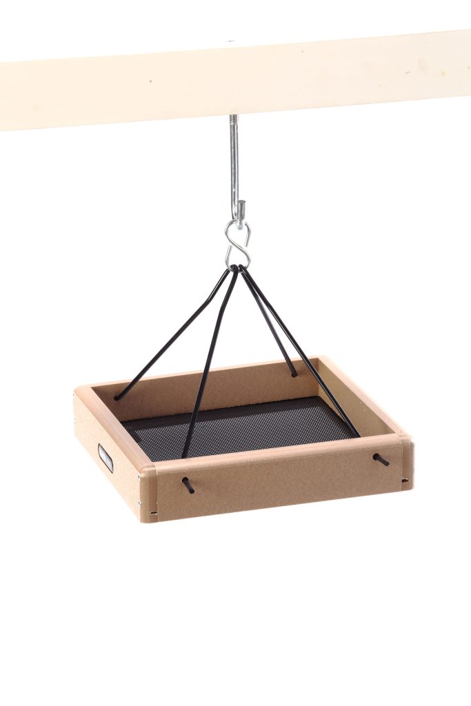  Bird’s Choice Small Hanging Tray Feeder- 10″x 10″ 