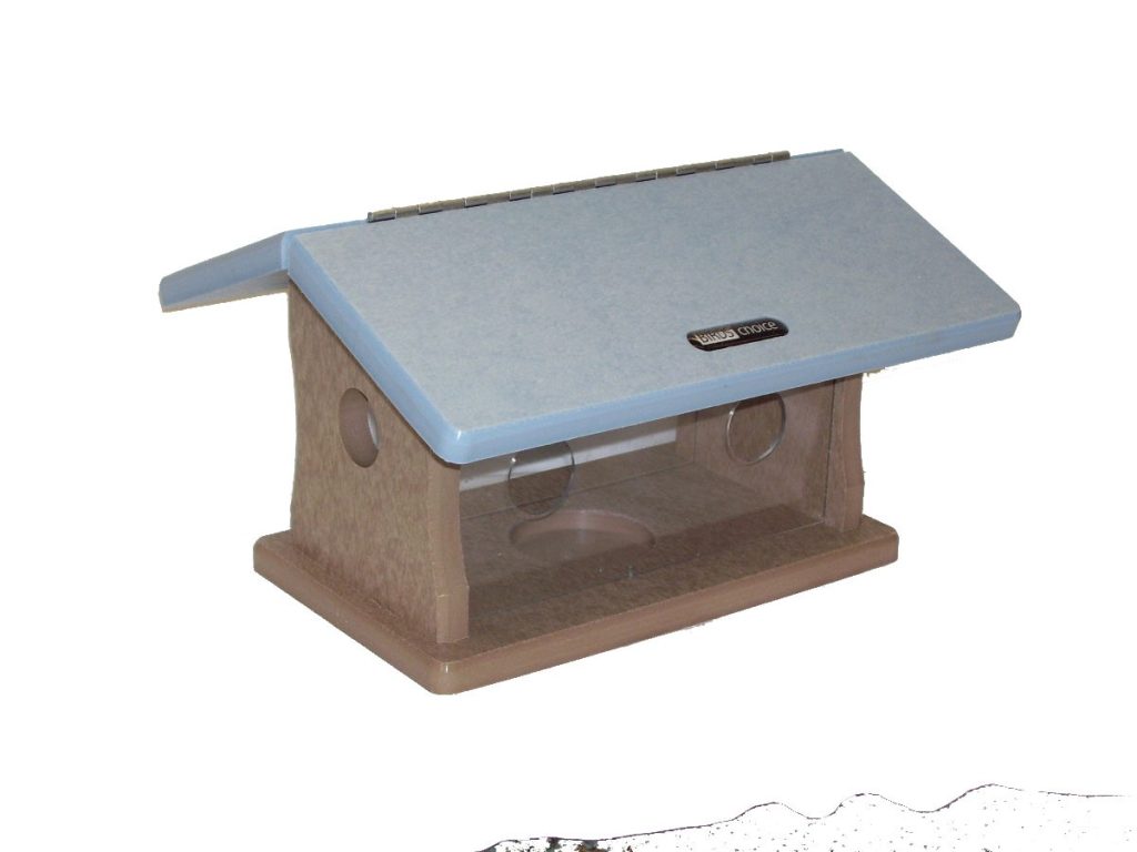  Bird’s Choice Recycled Bluebird Feeder 